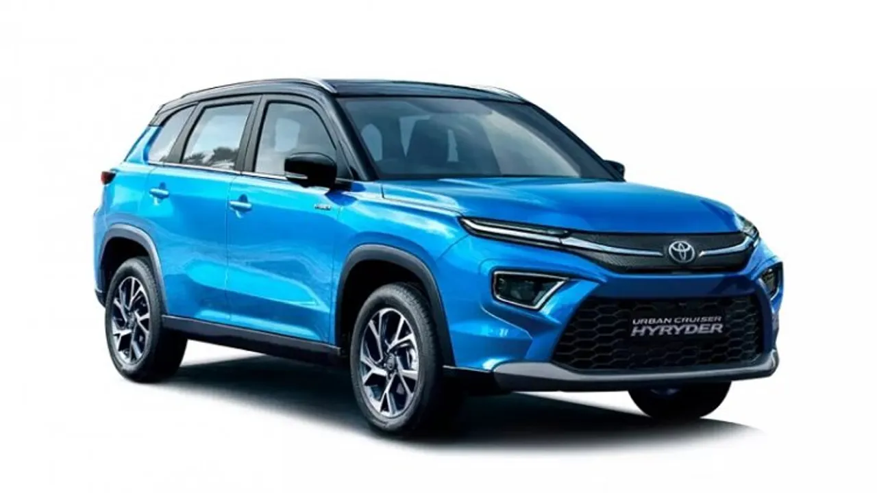 Toyota Kirloskar SUV Urban Cruiser Hyryder's price starts at Rs 15.11 lakh