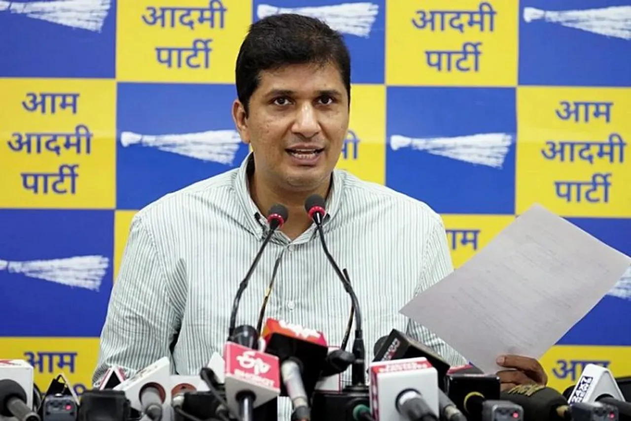 AAP MLA Saurabh Bharadwaj (File photo)