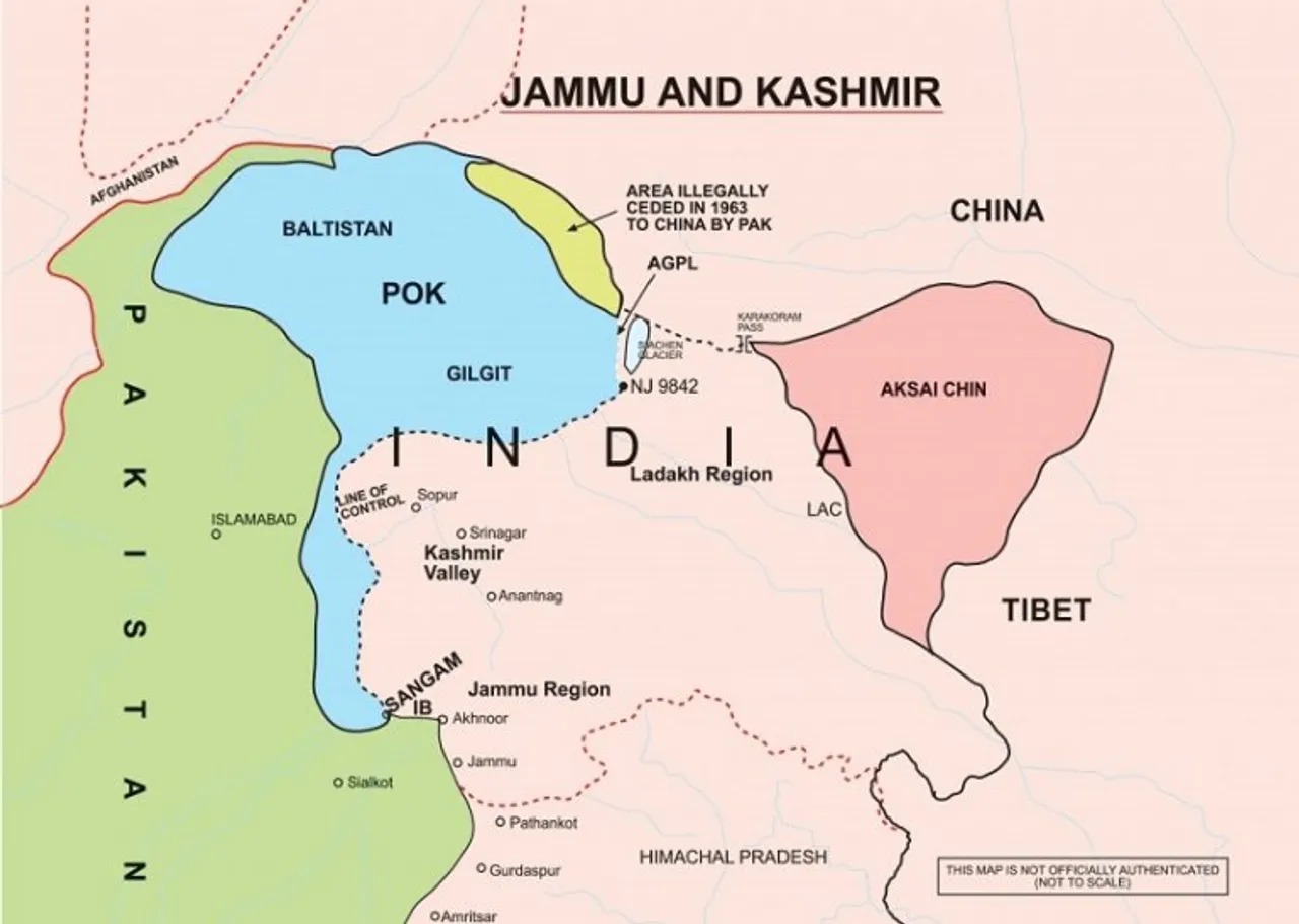 Kashmir Map