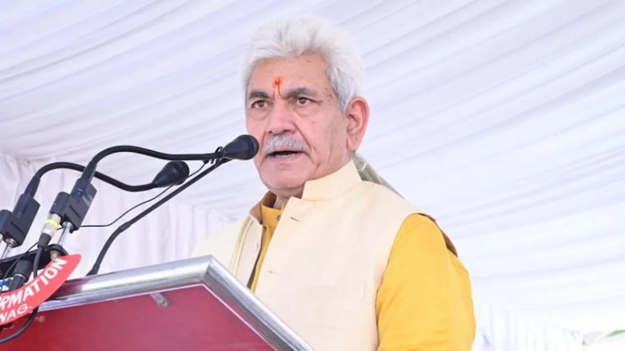 Jammu and Kashmir Lt. Governor Manoj Sinha (File photo)