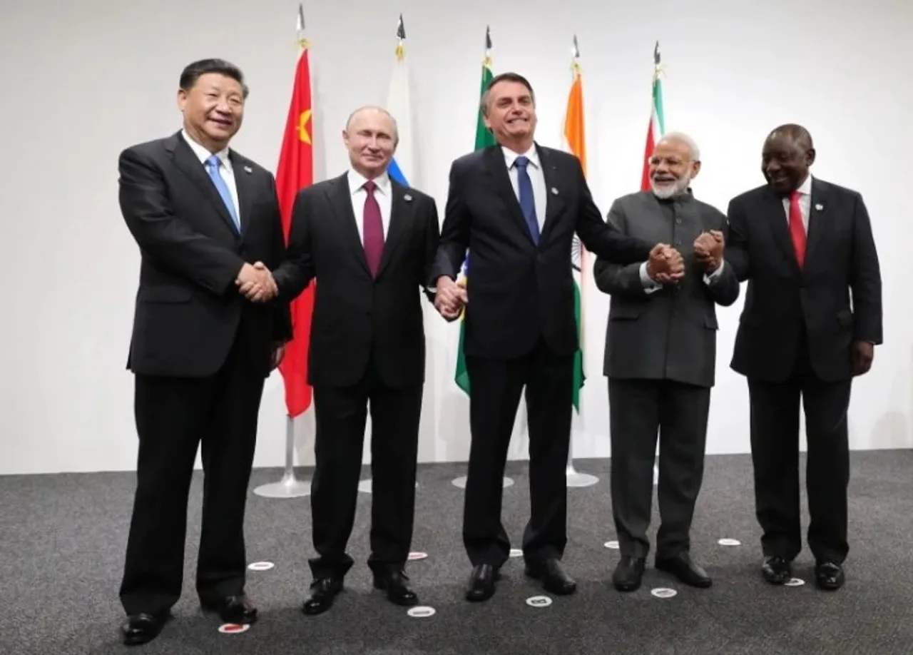 BRICS leaders in recently held BRICS Summit in China