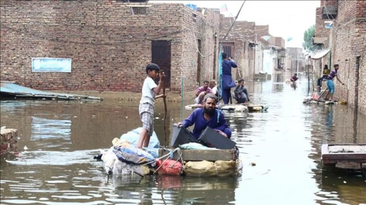 Flood hit Pakistan