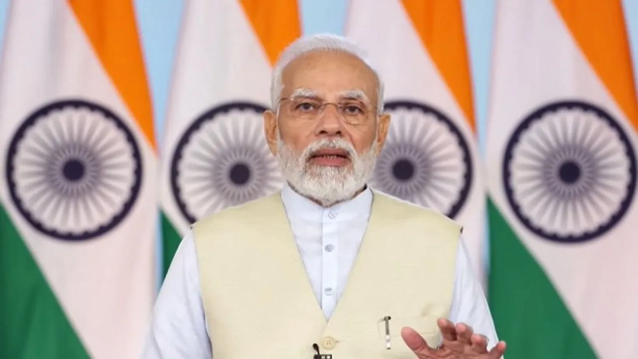 Prime Minister Narendra Modi addresses the inaugural session of All India Conference of Law Ministers and Secretaries, via video conferencing