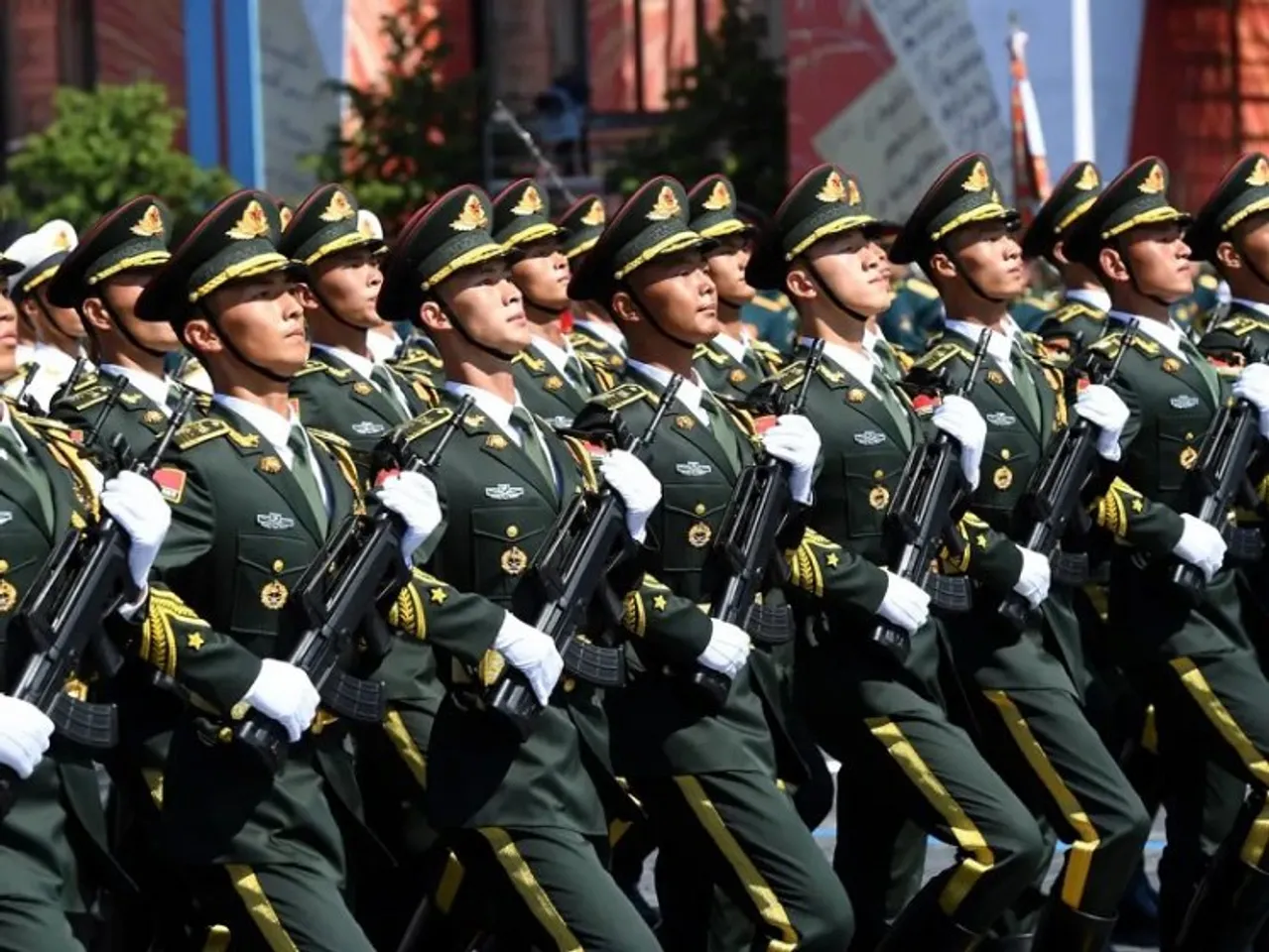 Parade unit of Chinese Armed forces