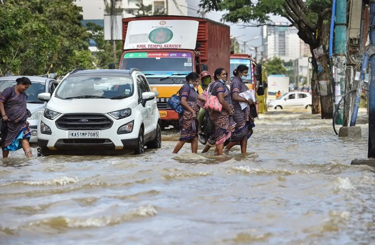 Bengaluru rain flood