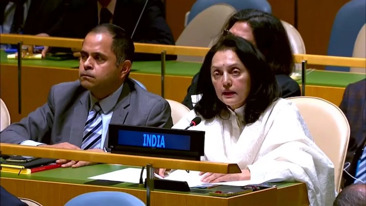 Ruchira Kamboj, Permanent Representative to the UN at UNGA