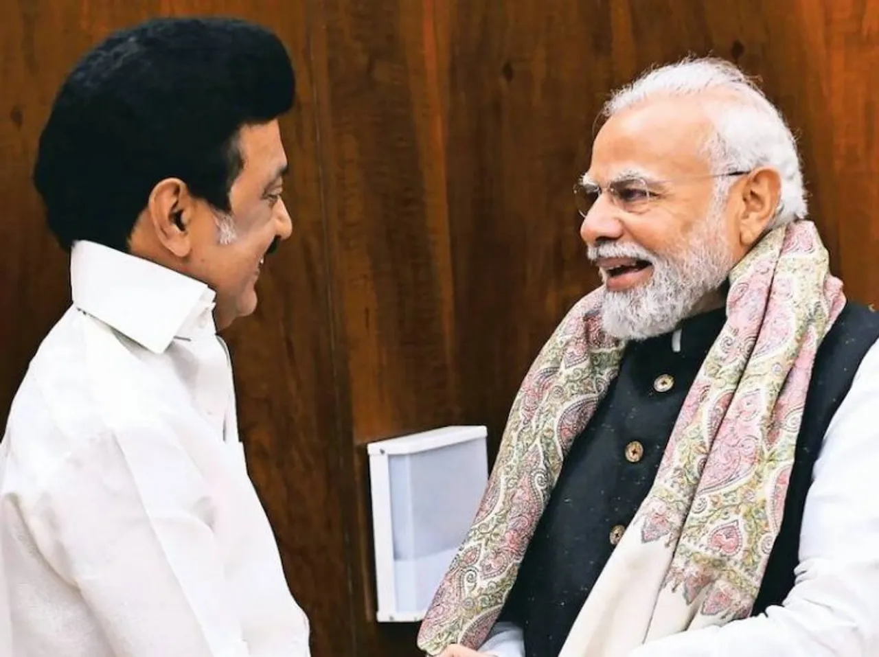 MK Stalin with PM Modi (File photo)