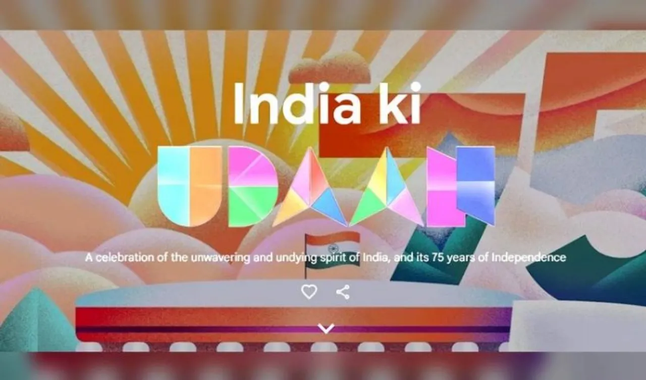 Google launches 'India Ki Udaan' to mark 75 years of country's independence