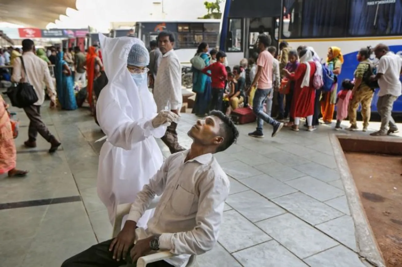 India logged 5,221 new coronavirus infections; with 15 fatalities