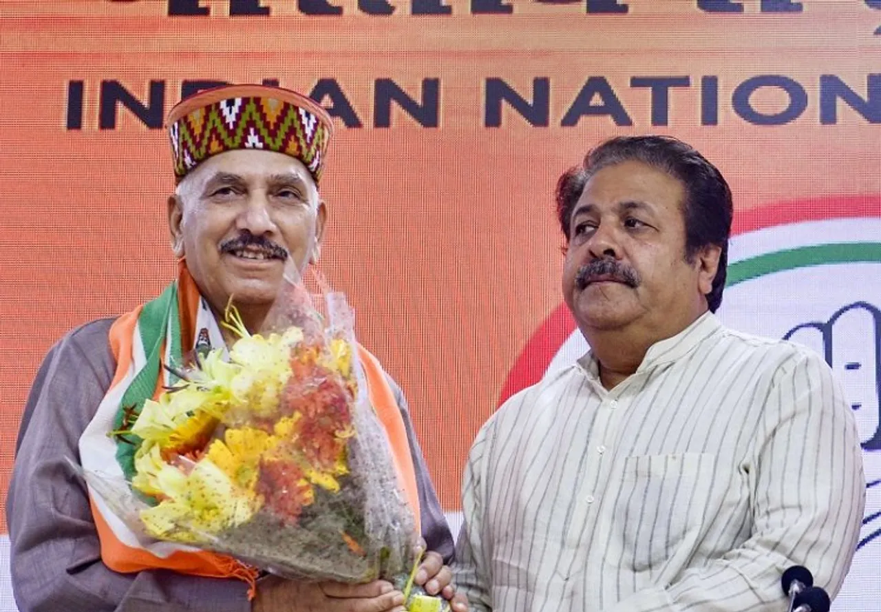 Himachal ex-BJP chief Khimi Ram joins Congress