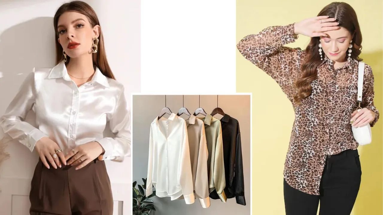 Stylish Silk Shirts For Spring
