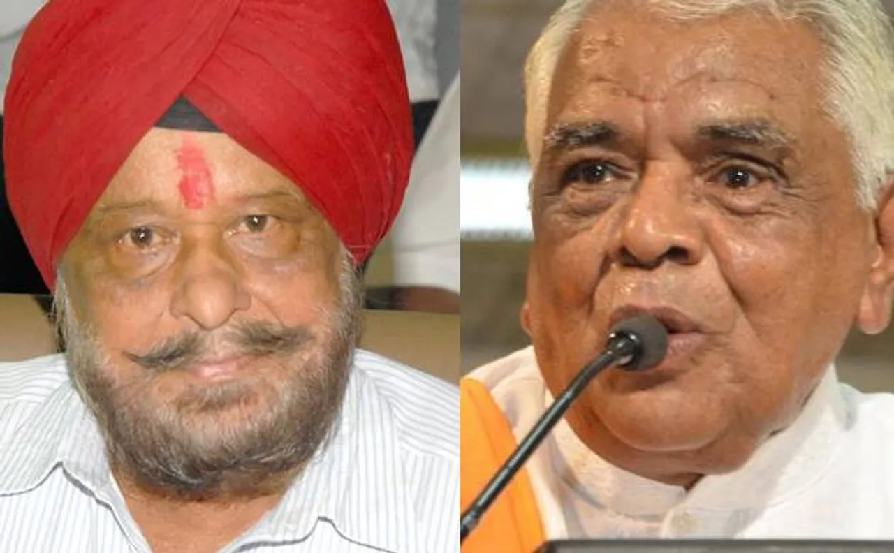 Babulal Gaur, Sartaj Singh resign after MP Cabinet expansion