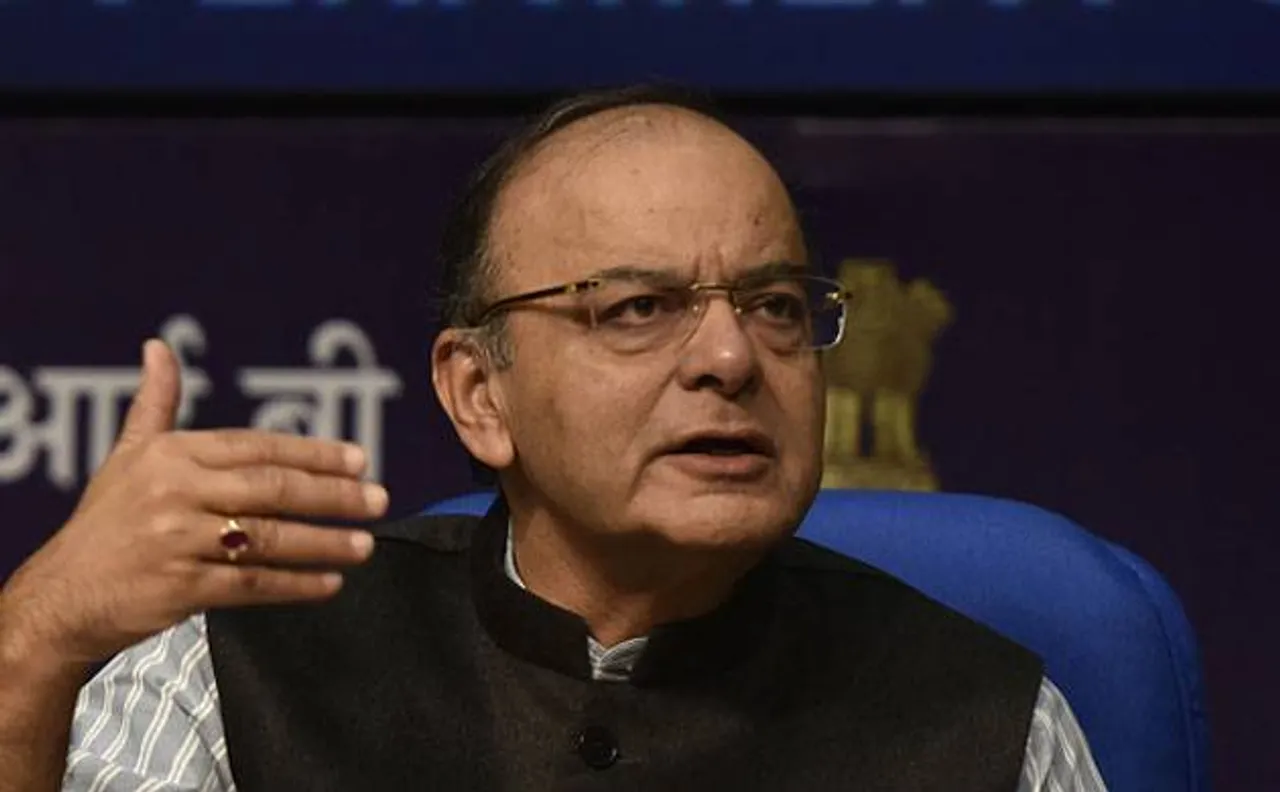 India can no longer live with black money, reads Arun Jaitleyâ€™s Facebook cover photo