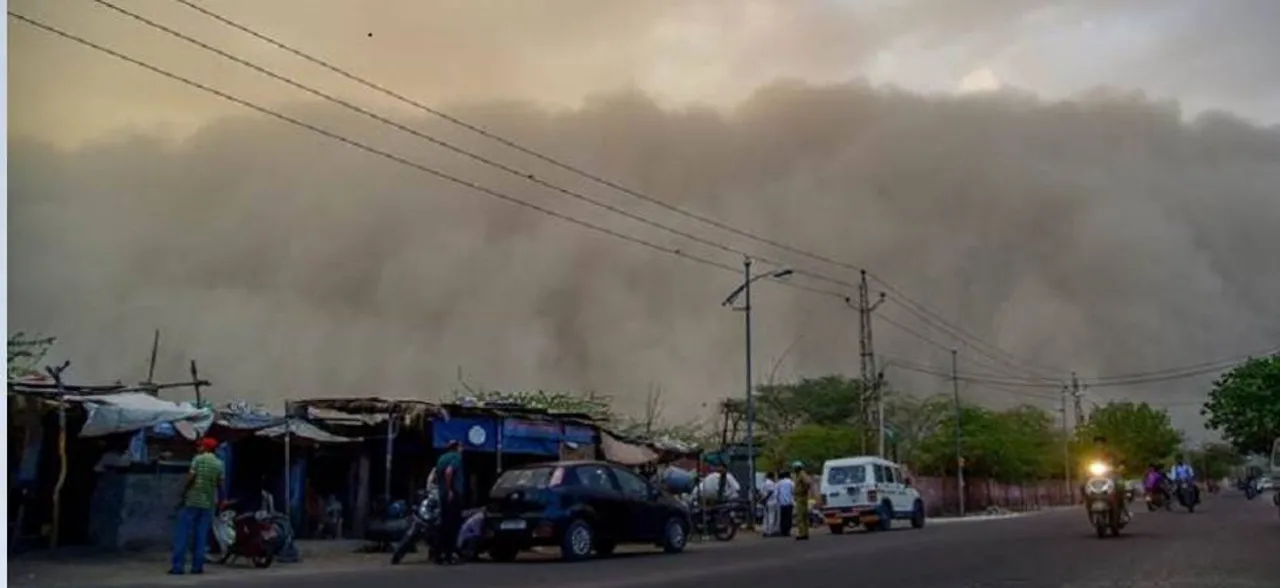 Dust storm, thunderstorm warning in Delhi today