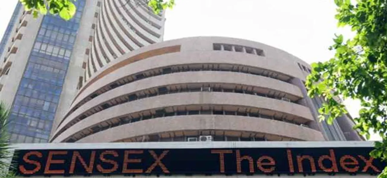 Sensex falls 155 pts on profit-booking, global cues