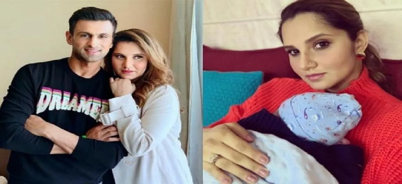 Sania Mirza-Shoaib Malik share first picture of baby boy Izhaan Mirza Malik, Twitterati go gaga