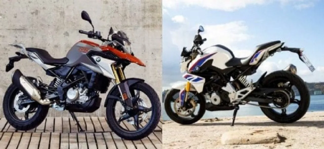 BMW twins G 310 R and G 310 GS outsell TVS bike in India 