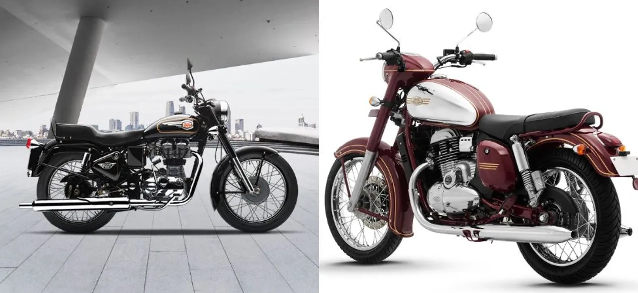 Royal Enfield Bullet 350 Vs Jawa: How The Two Muscular Motorcycles Fare Against Each Other? 