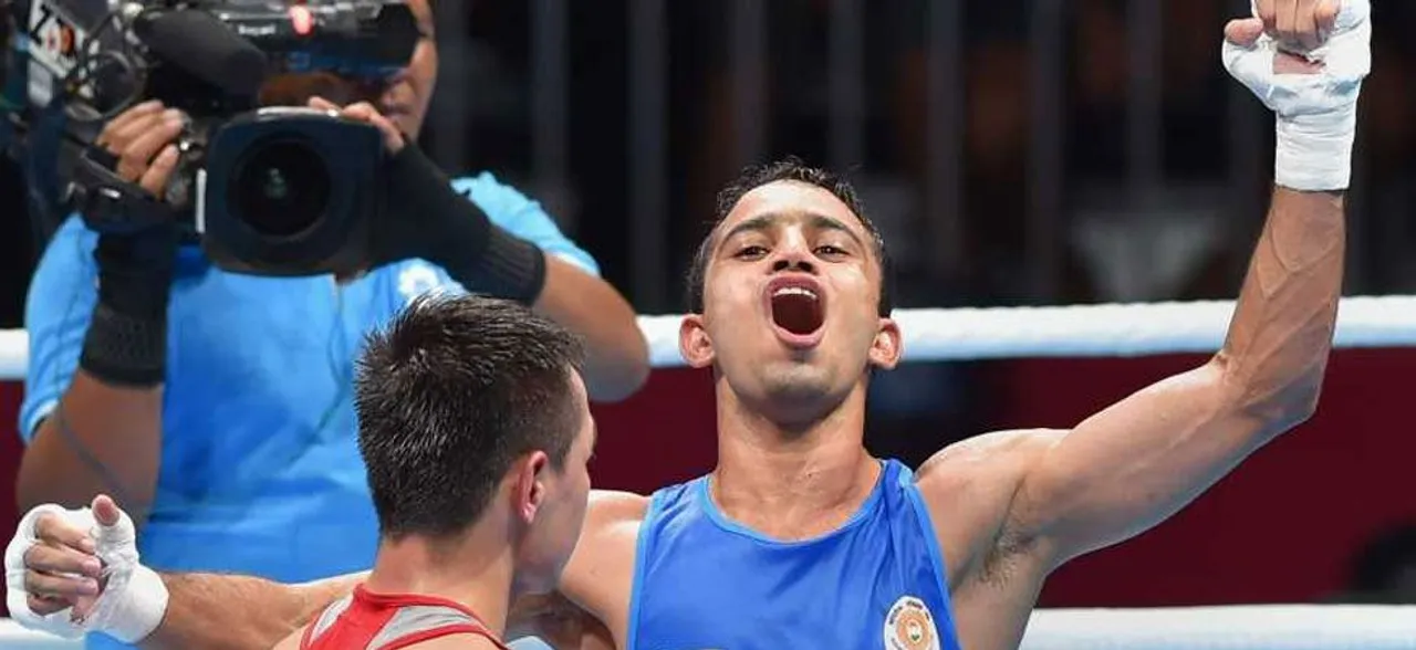 Amit Panghal Becomes First Indian Boxer To Reach World Men's Championship Final