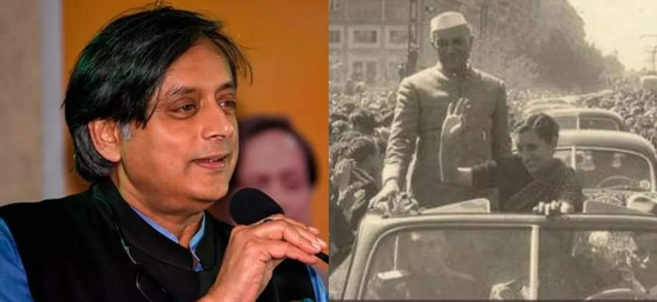 Shashi Tharoor Trolled For Calling Indira 'India', Sharing Photo Of Nehru's USSR Tour As USA Visit