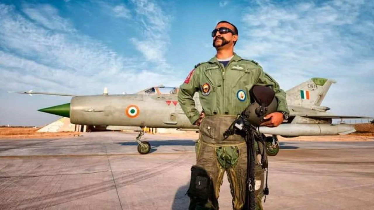 Wing Commander Abhinandan Leads IAF's MiG-21 Bison Formation On Air Force Day