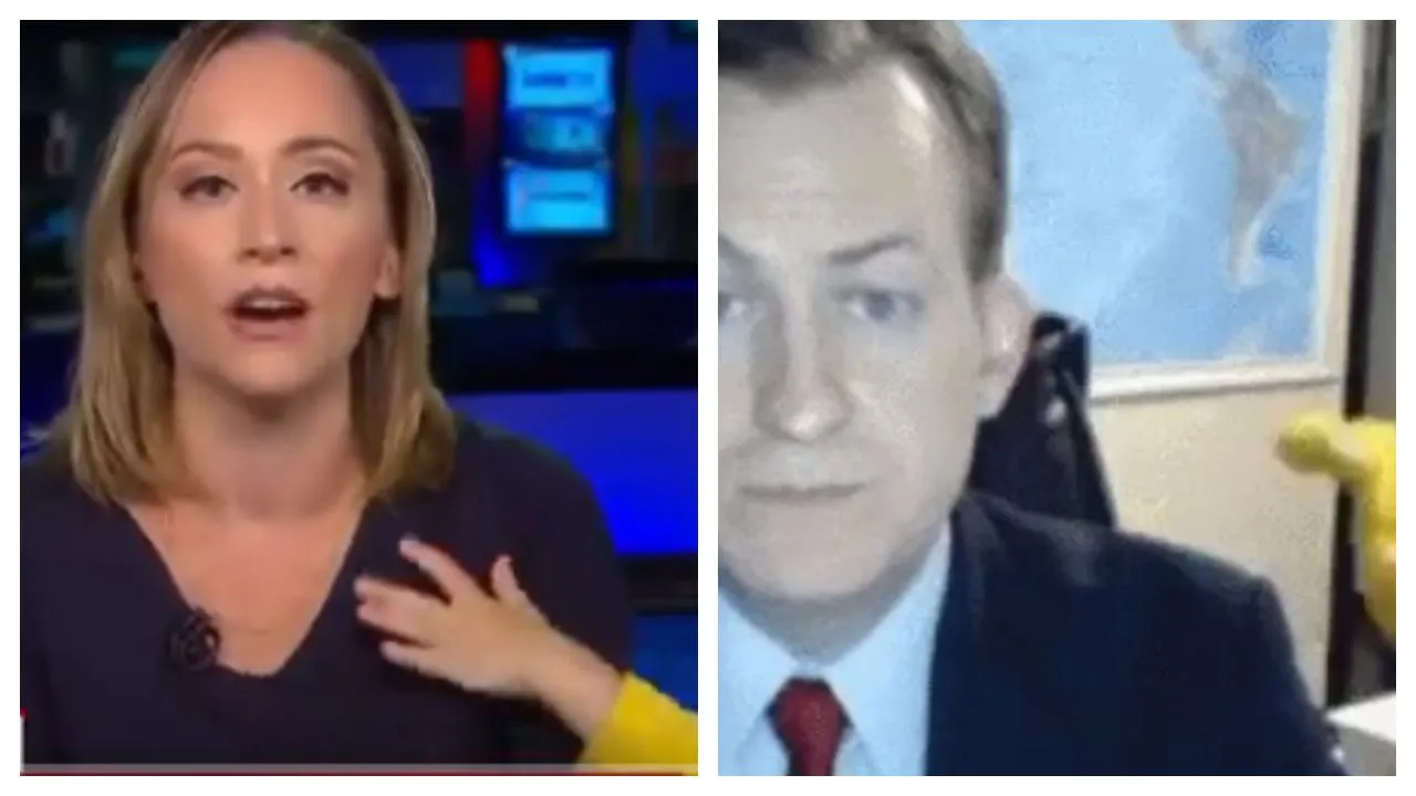 MSNBC Mom Meets BBC Dadâ€™s Fate As Son Wanders Into Live TV Segment, WATCH