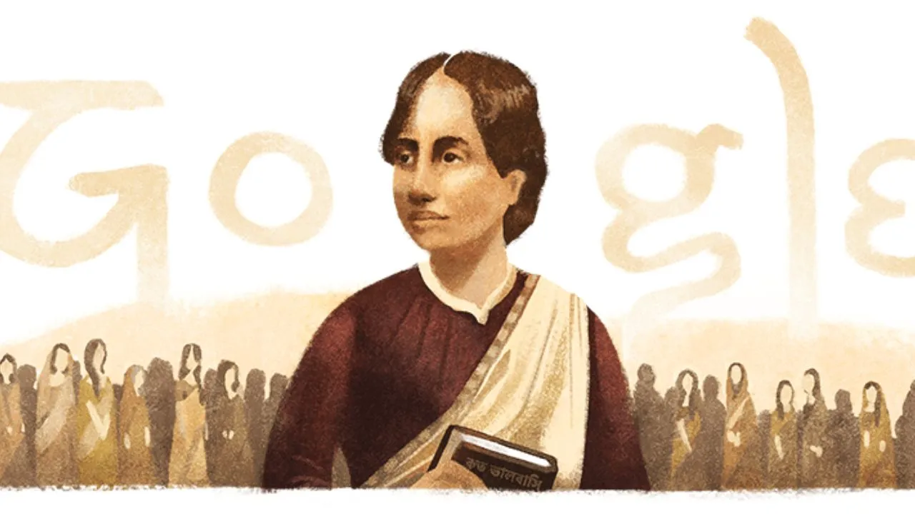 Google Doodle Commemorates 155th Birth Anniversary Of Women's Rights Activist Kamini Roy