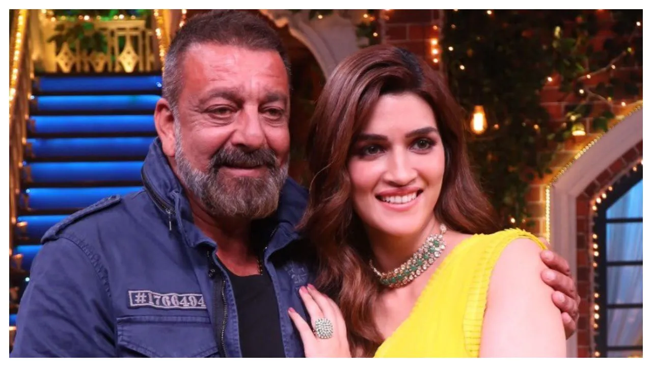 Sanjay Dutt Thinks Kriti Sanon Can Be His 309th Girlfriend At Kapil Sharma Show