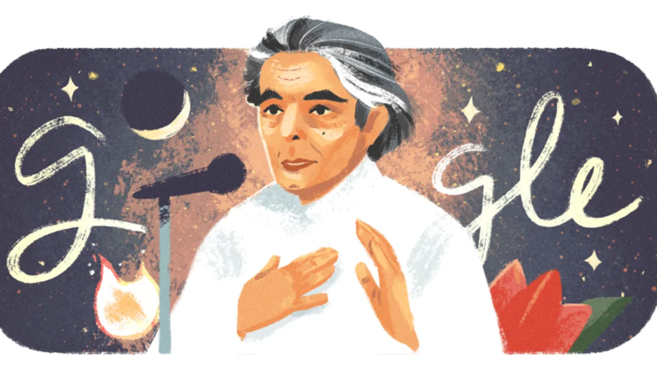 Google Doodle Commemorates 101st Birth Anniversary Of Legendary Poet Kaifi Azmi