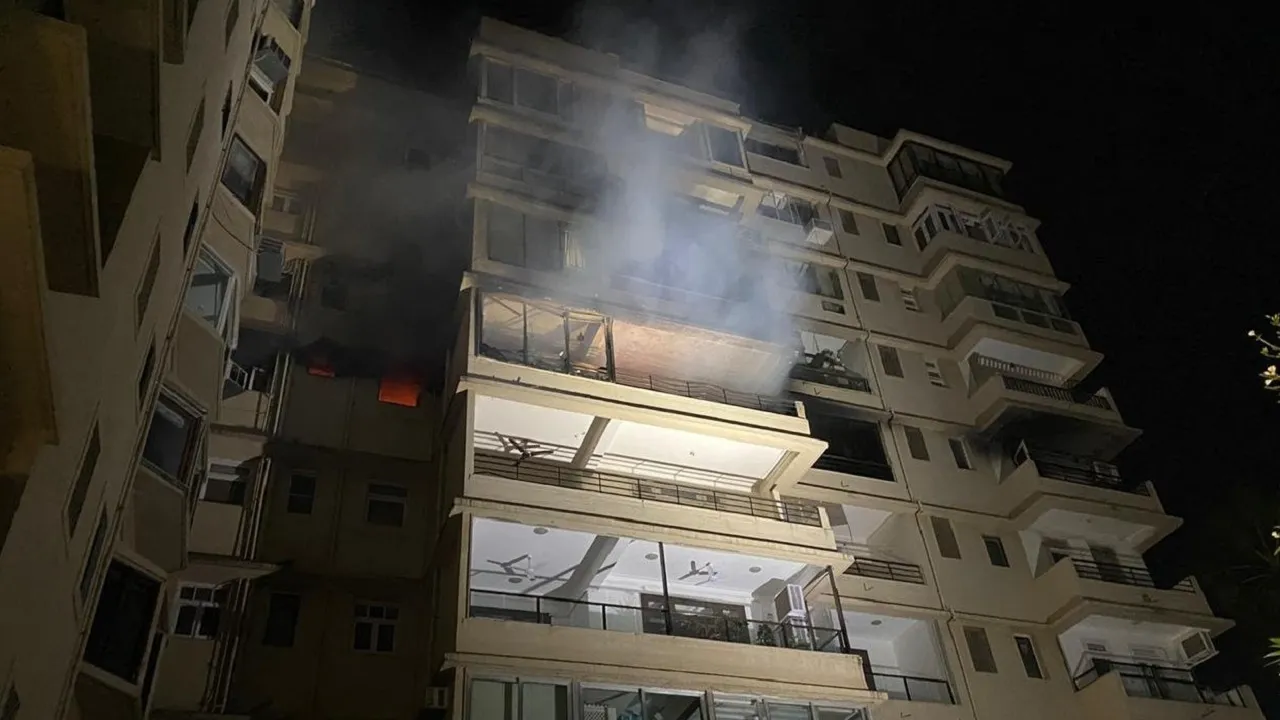 Mumbai fire