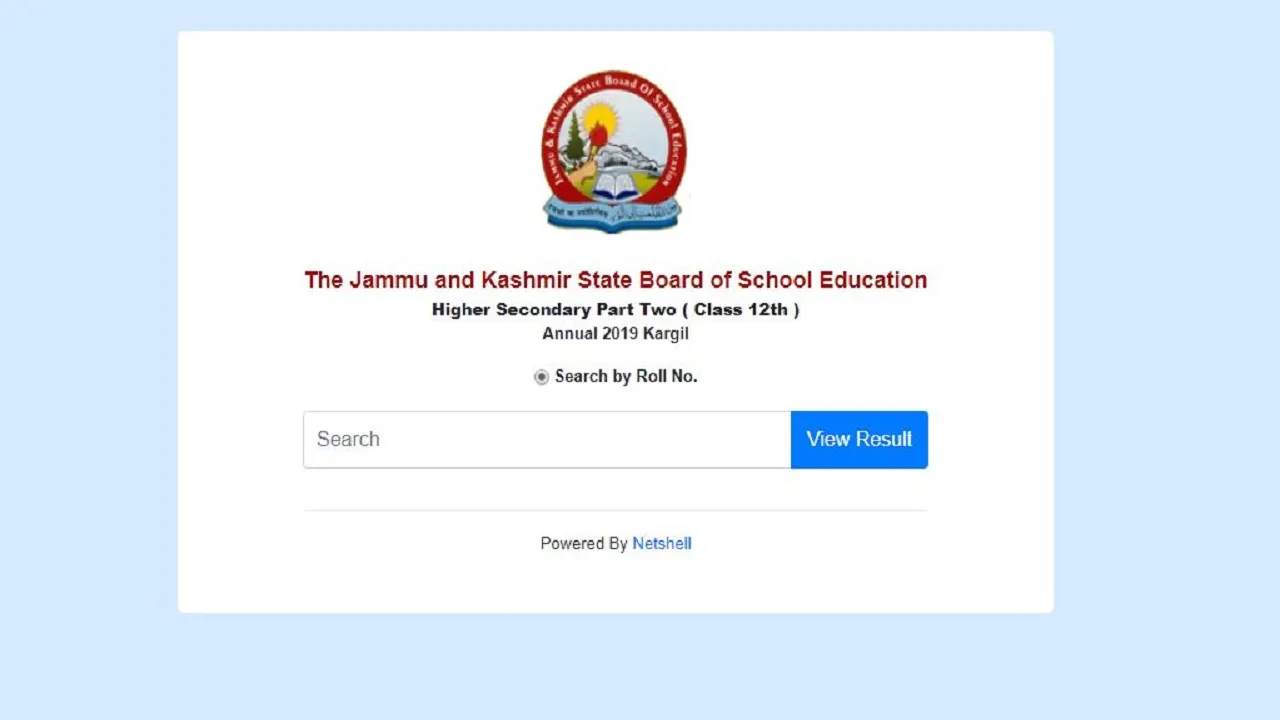 JKBOSE Class 12 Kargil Division Result 2019