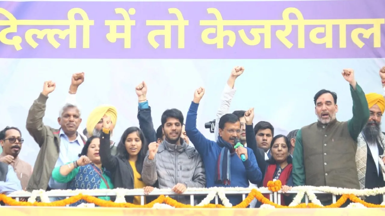 Arvind Kejriwal-led AAP Won 62 Seats