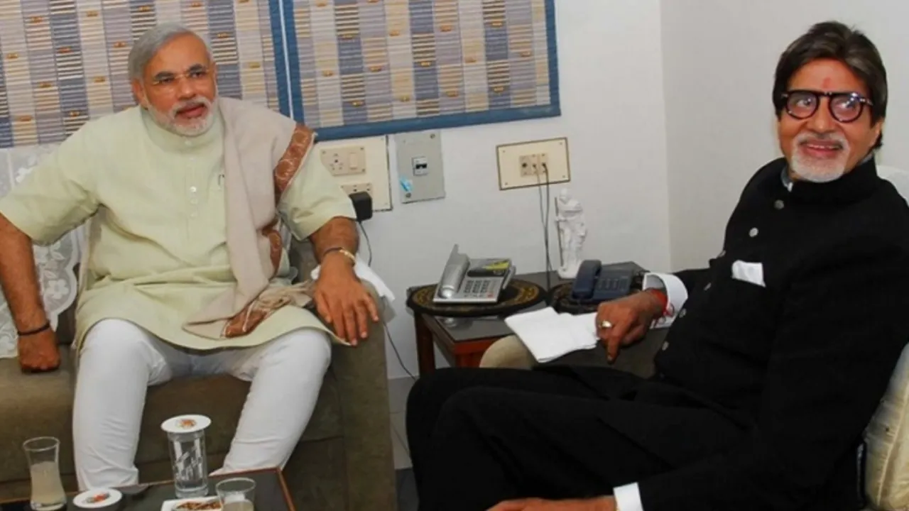 PM Modi & Amitabh Bachchan