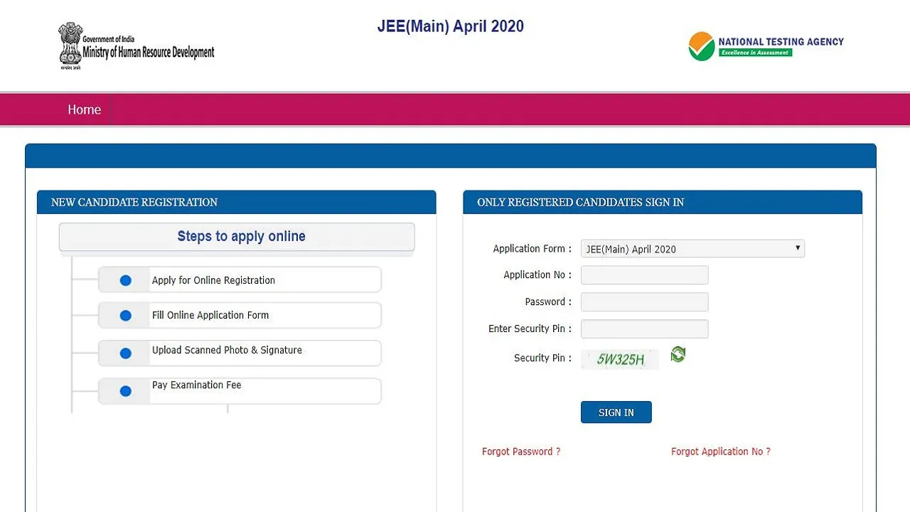 jee main april 2020 application correction notification