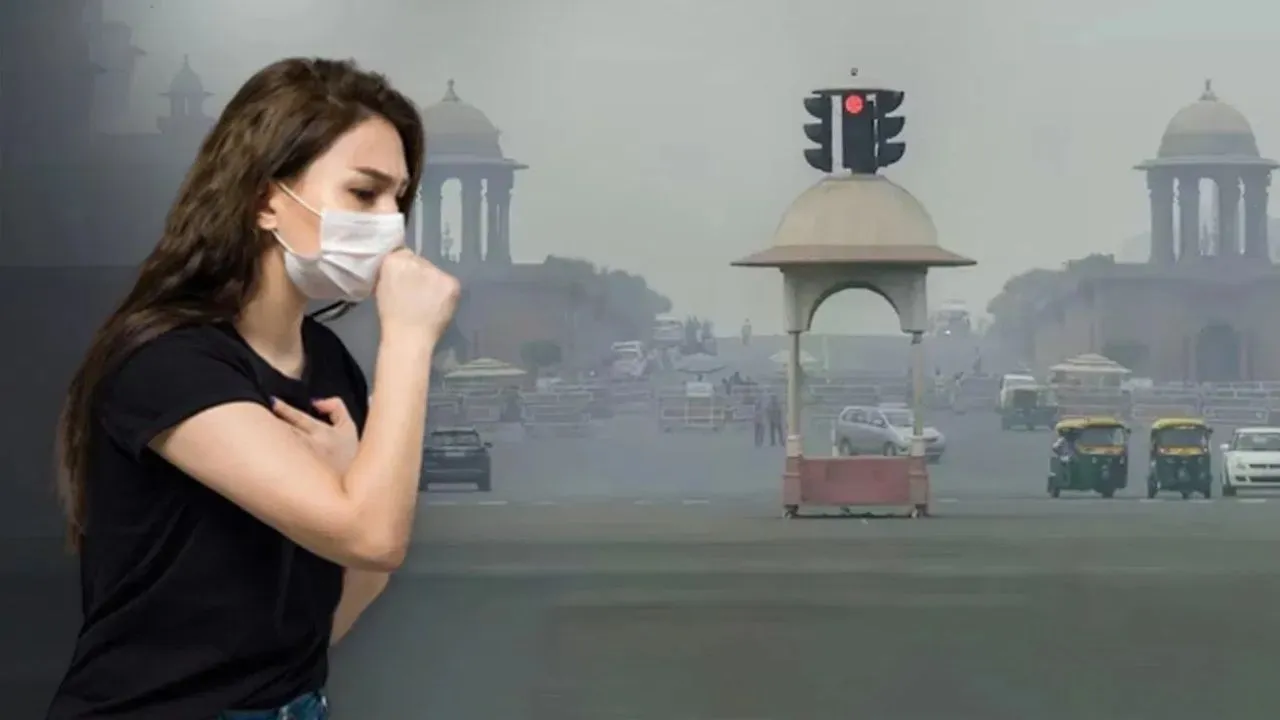 Delhi Air Pollutionदिल्ली में प्रदूषण का कहर, सांस लेना हो सकता है