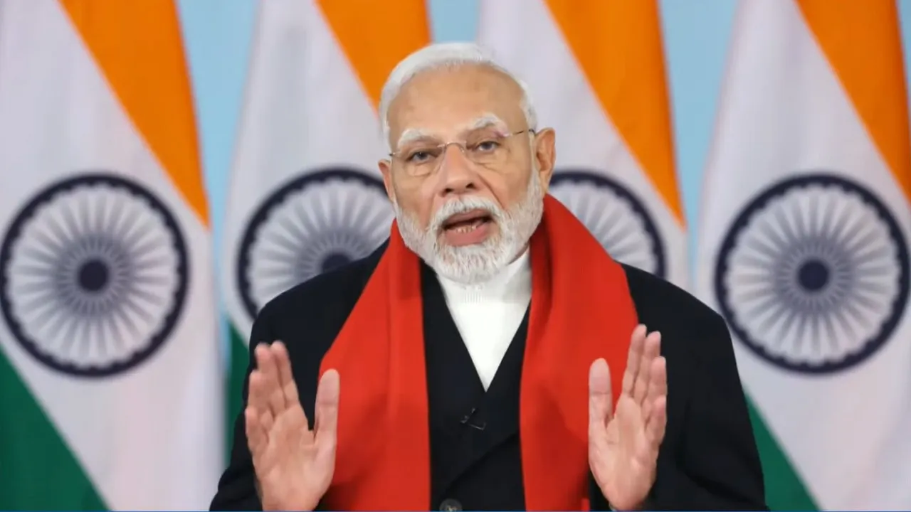 pm modi in rozgar mela