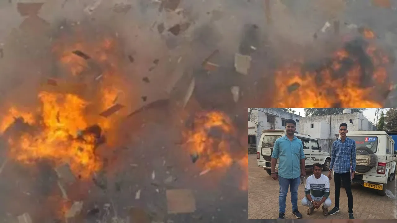 Bhilai software engineer car blast