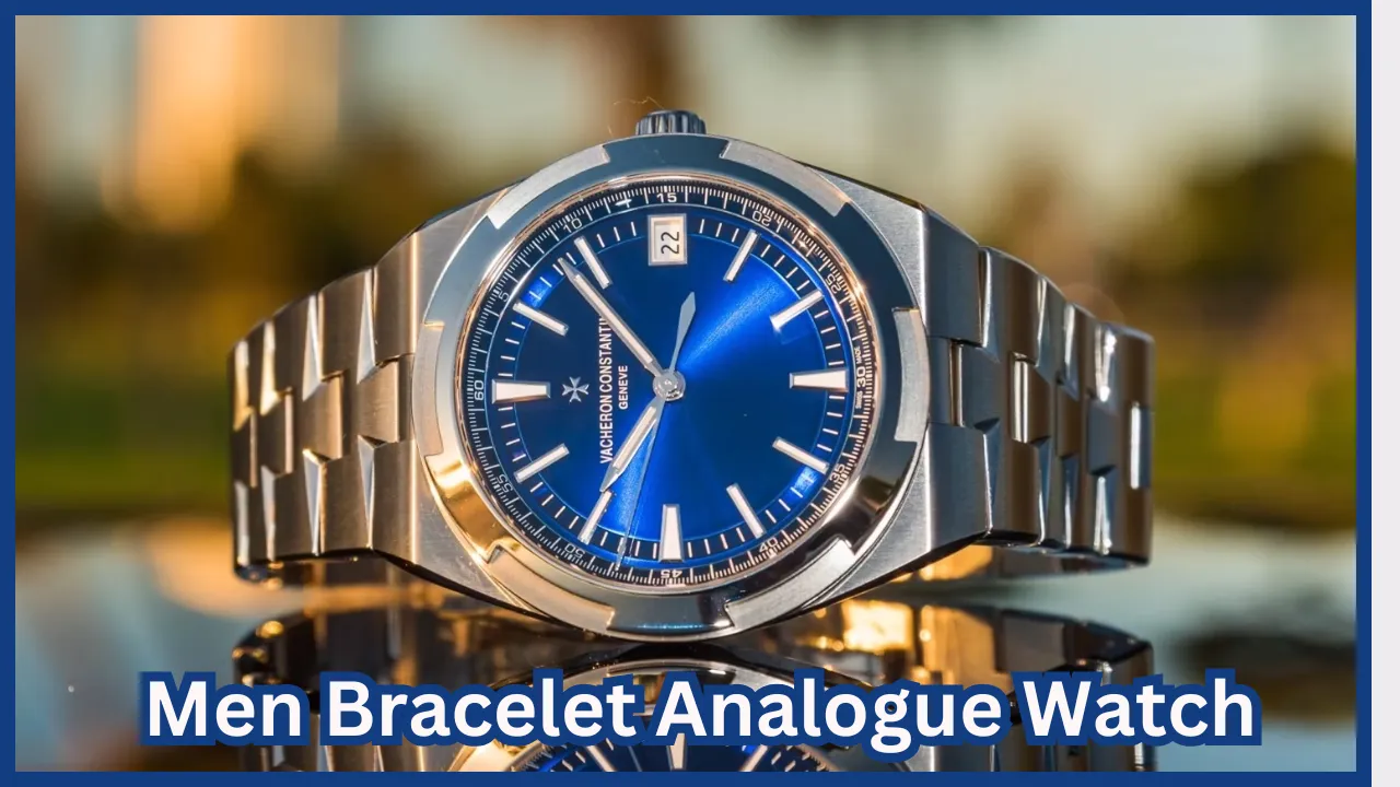 Men Bracelet Analogue Watch