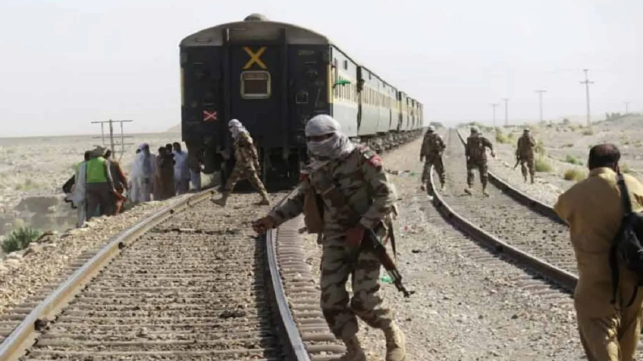 Pakistan Train Hijack