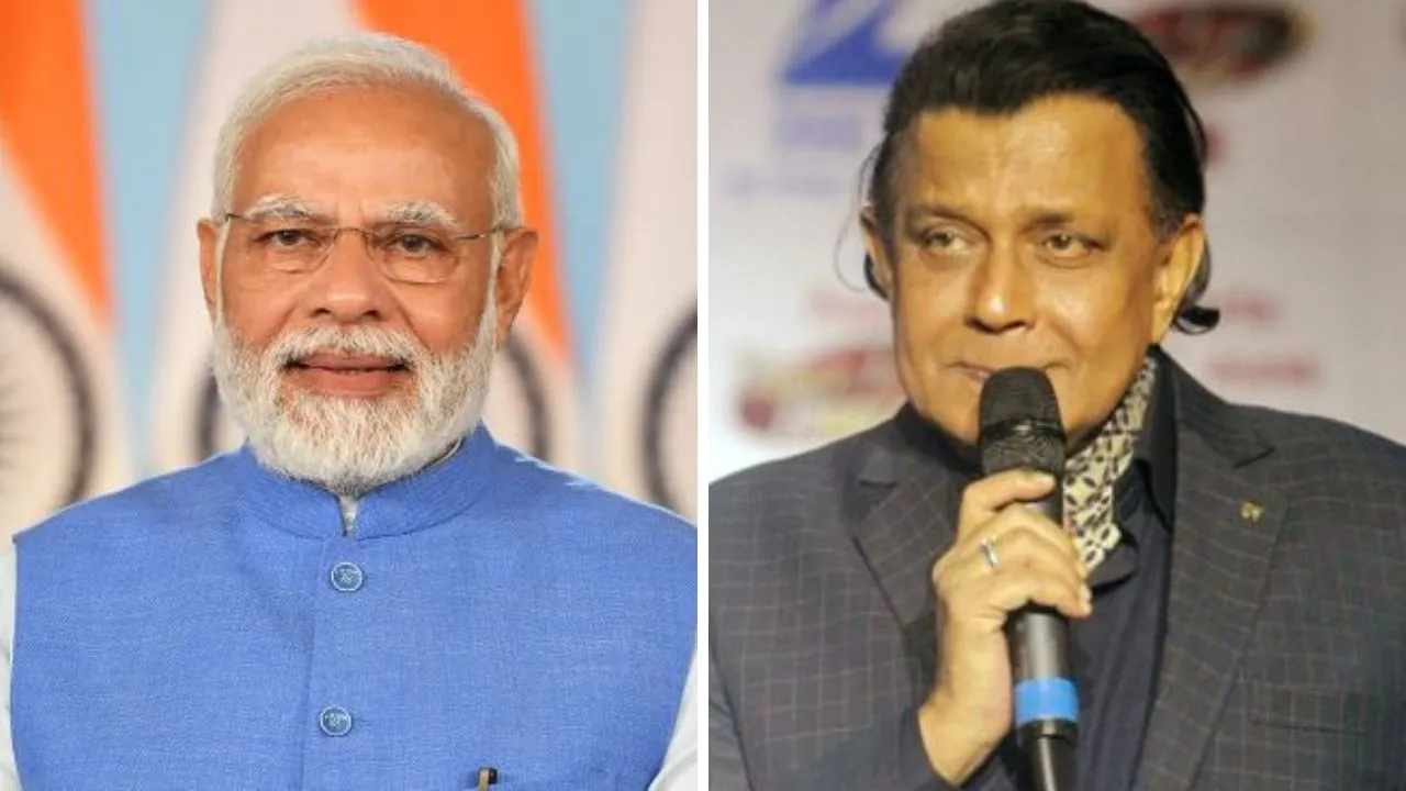  pm modi and  mithun