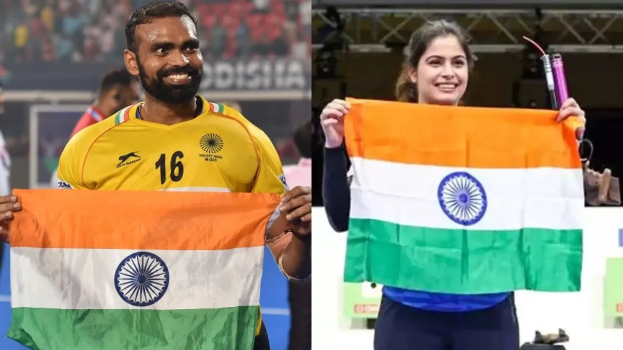 Paris Olympics 2024 closing ceremony timing Manu Bhaker and PR Sreejesh will be india flag bearer know all details  