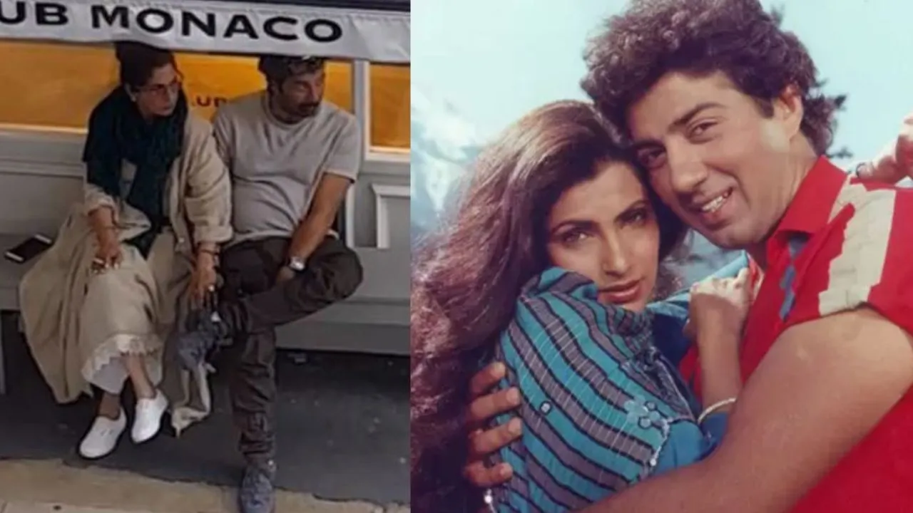 Sunny Deol Dimple Kapadia (1)