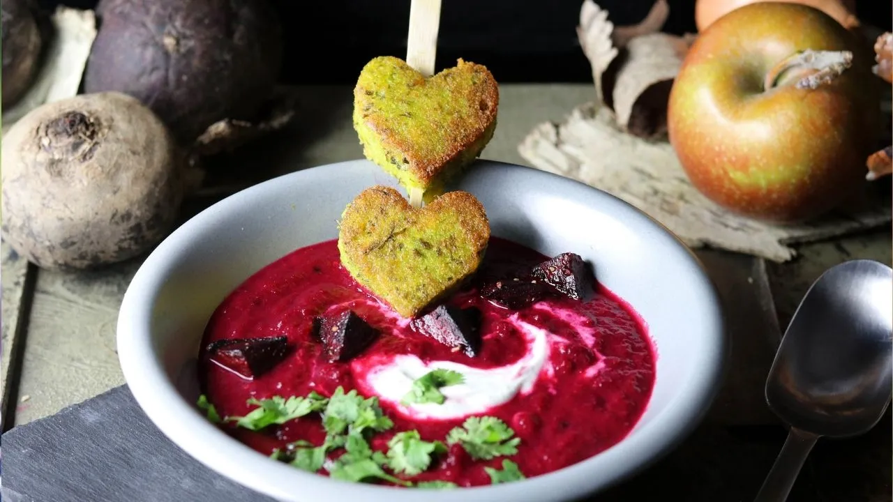 Beetroot Apple Soup Recipe