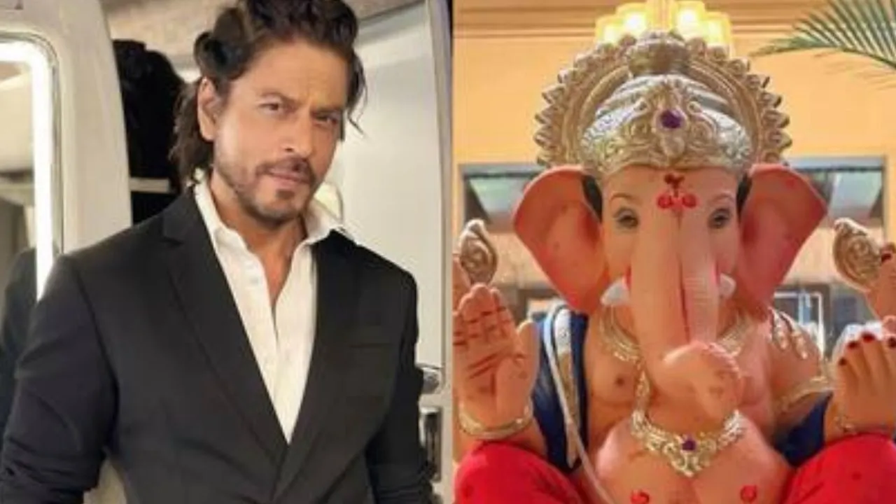 Shahrukh Khan Ganpati