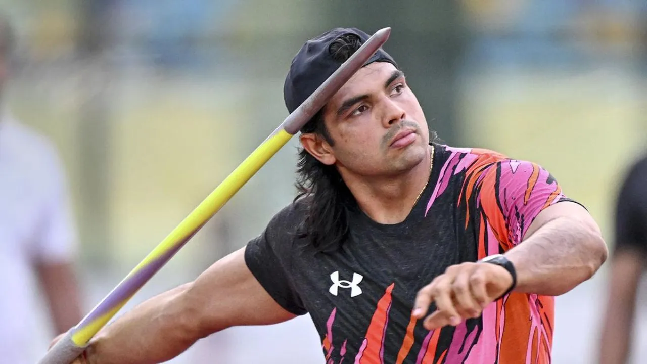 watch Neeraj Chopra career best throw Lausanne Diamond League video 