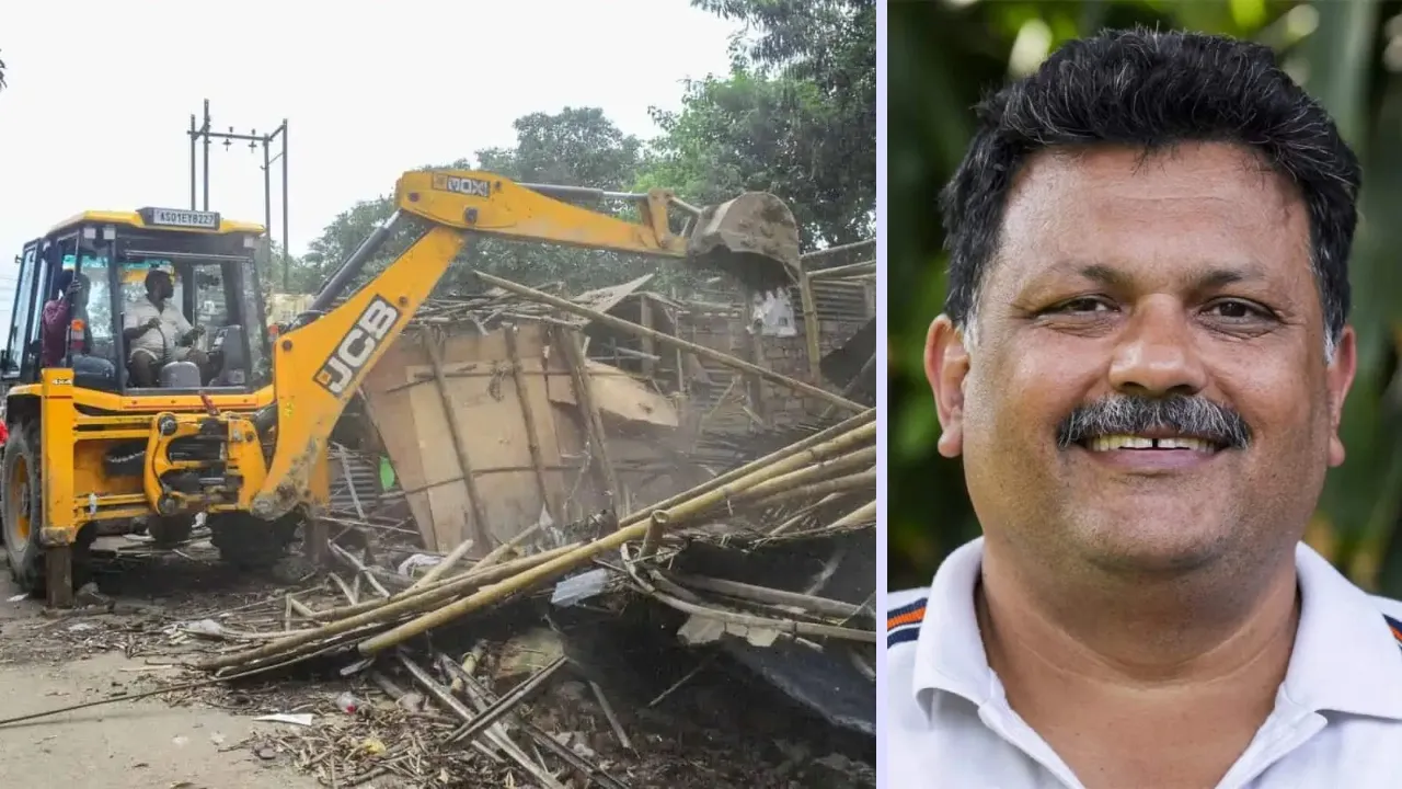 Manu Bhaker Coach House bulldozer