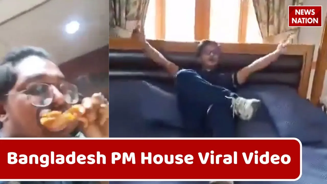 Bangladesh PM House Viral Video