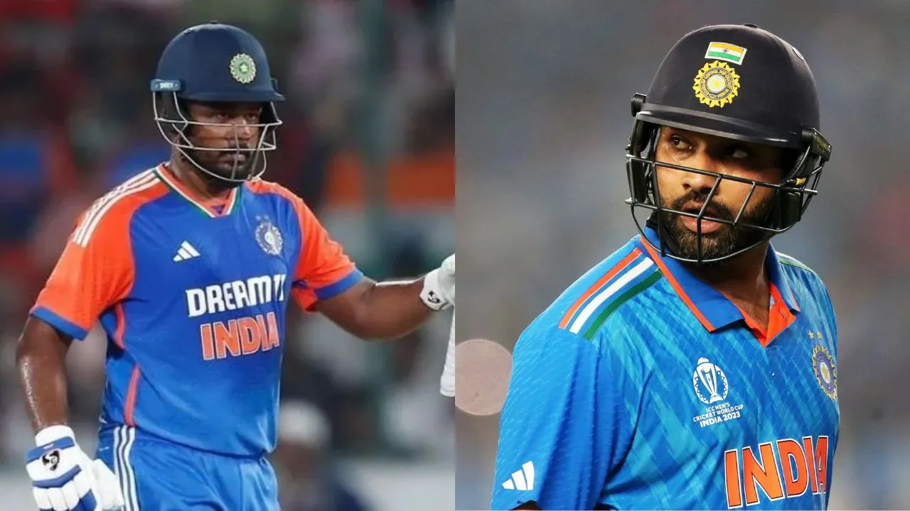 sanju samson rohit sharma