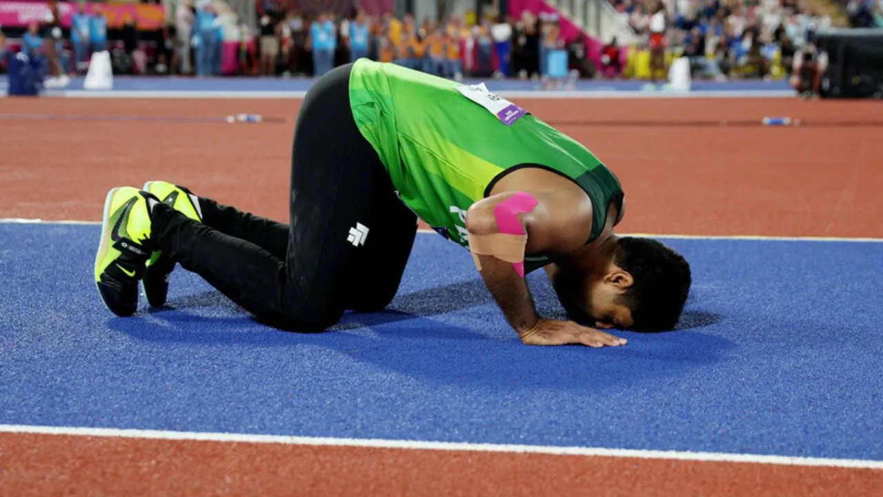 Pakistan's javelin thrower Arshad Nadeem reached in Olympics with the help of villagers and relatives 