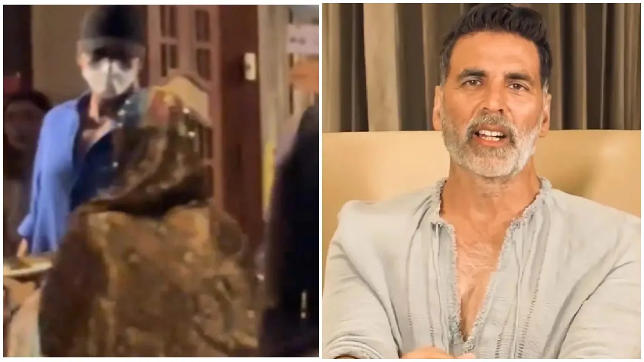 Akshay Kumar feeds needy people